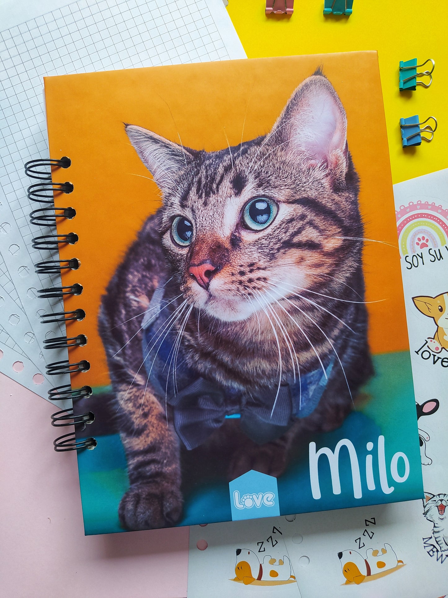 Cuaderno 80 Hojas Cuadriculadas