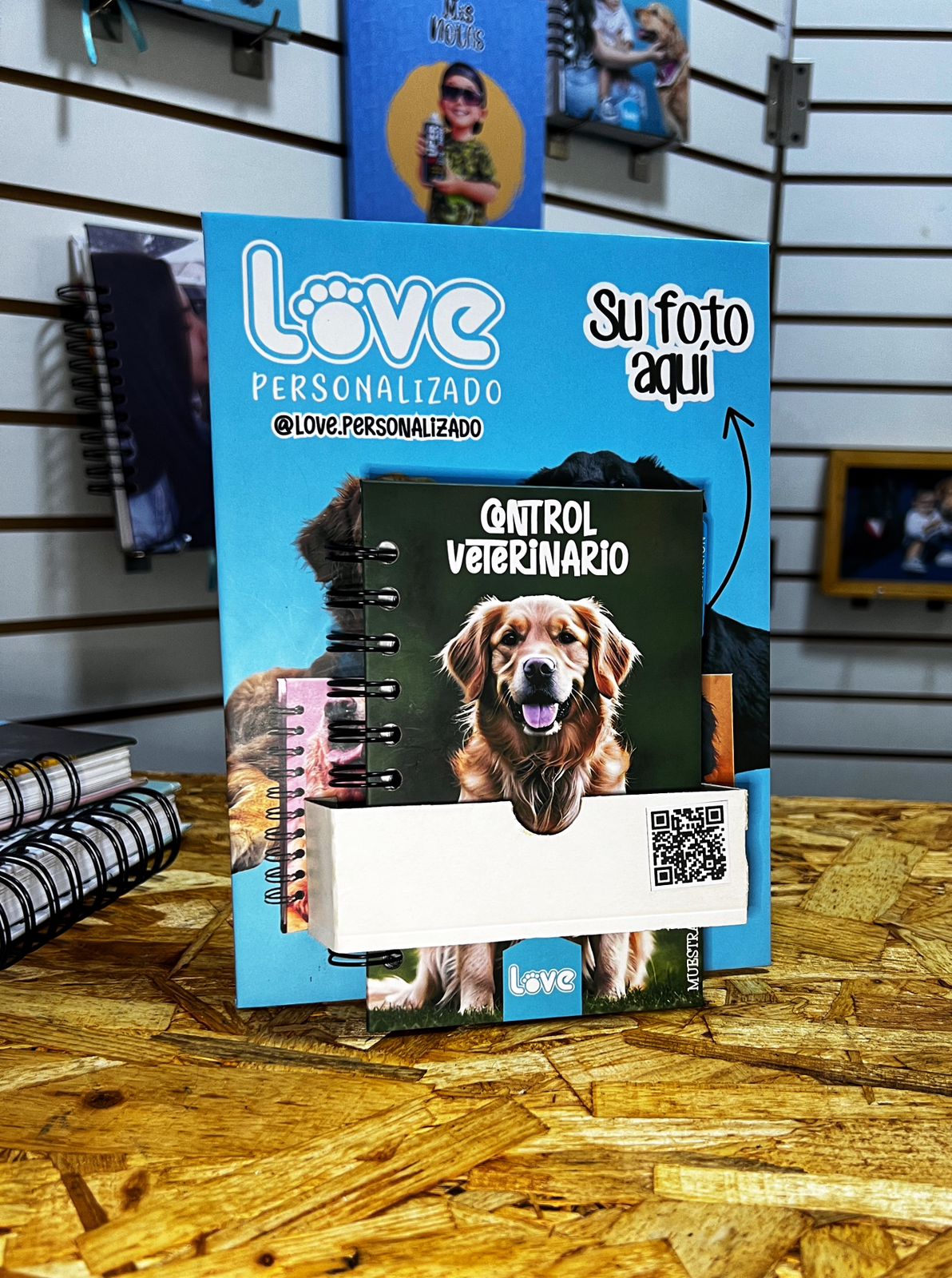 Exhibidor Control Veterinario – Programa de Referidos (Tiendas)