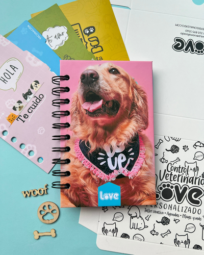 Agenda de Control Veterinario Personalizado con Foto
