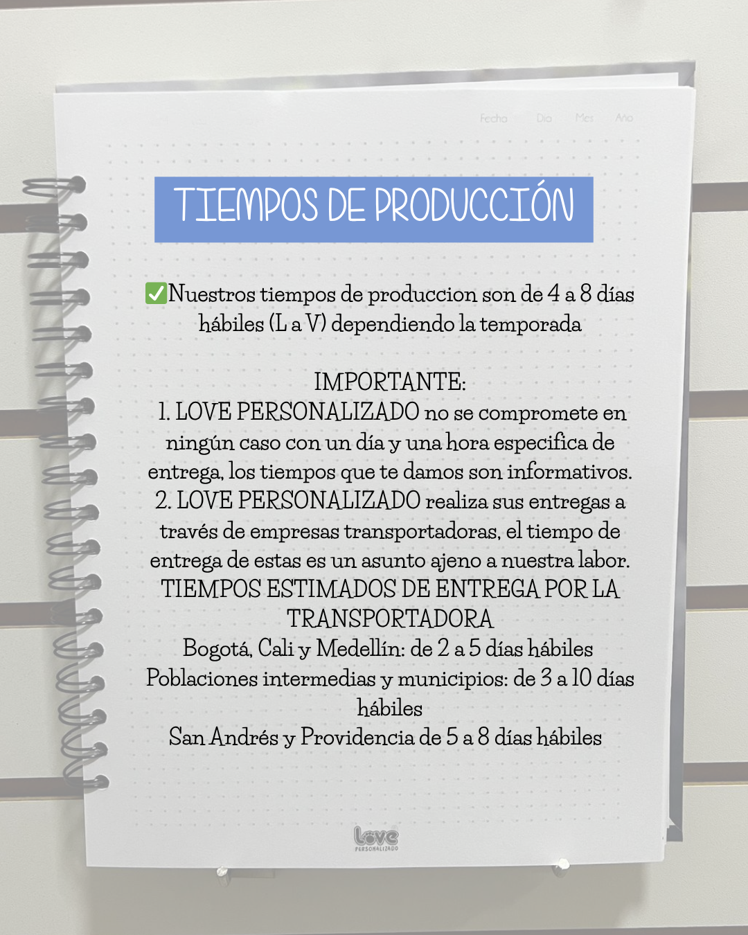 Agenda Diaria Perpetua