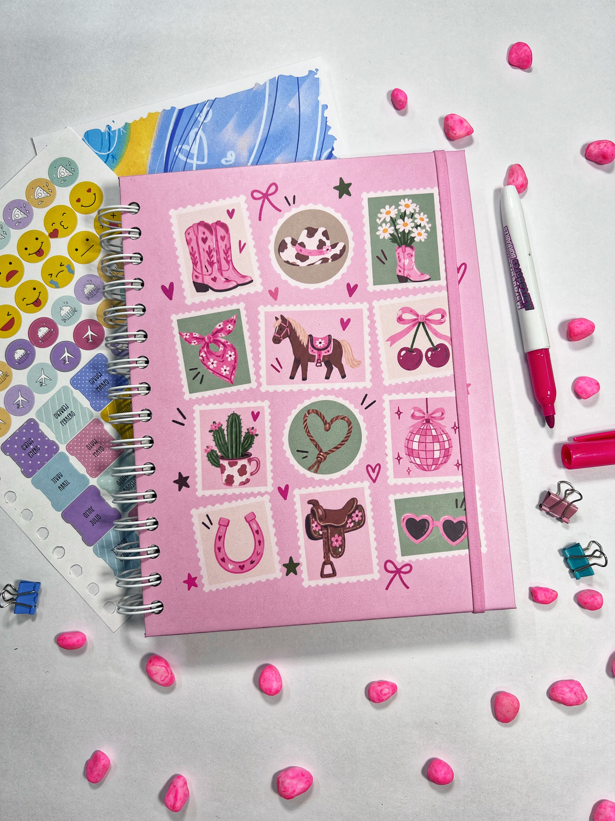 Agenda Diaria Estampitas Girly