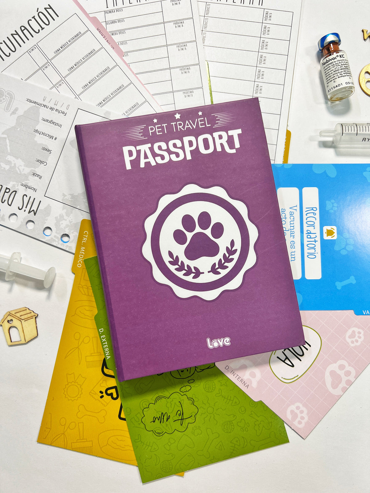Pasaporte Veterinario para Mascotas | Pet Travel Red