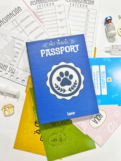 Pasaporte Veterinario para Mascotas | Pet Travel Blue