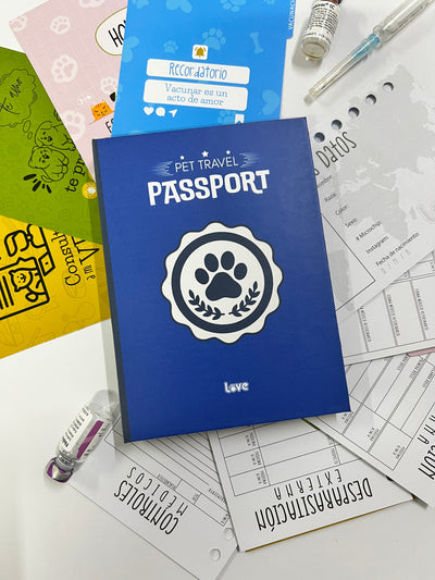 Pasaporte Veterinario para Mascotas | Pet Travel Blue