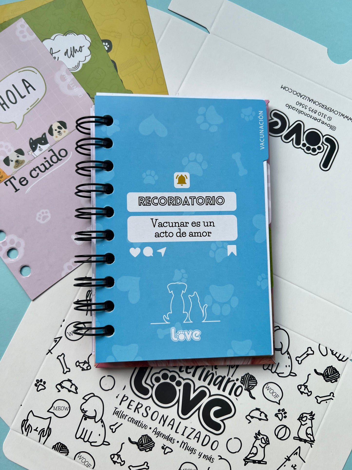 Control Veterinario Personalizado con Caricatura