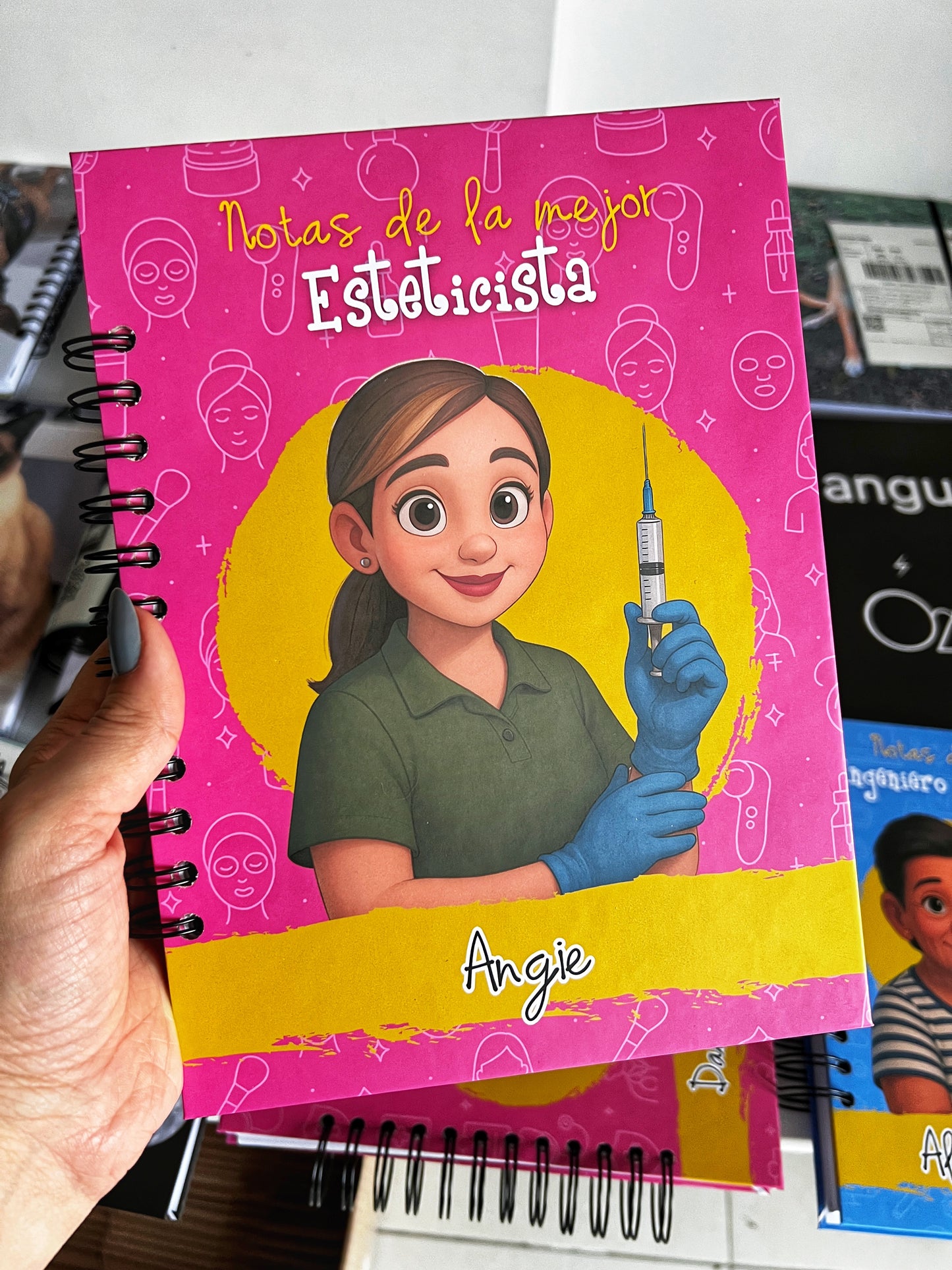 Combo Profesiones - Cuaderno + Mug