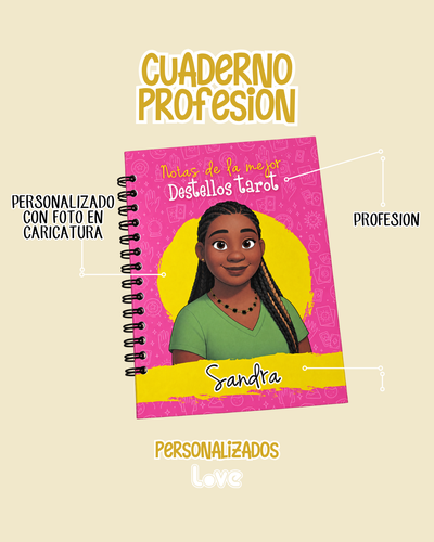 Cuaderno Personalizado Profesion