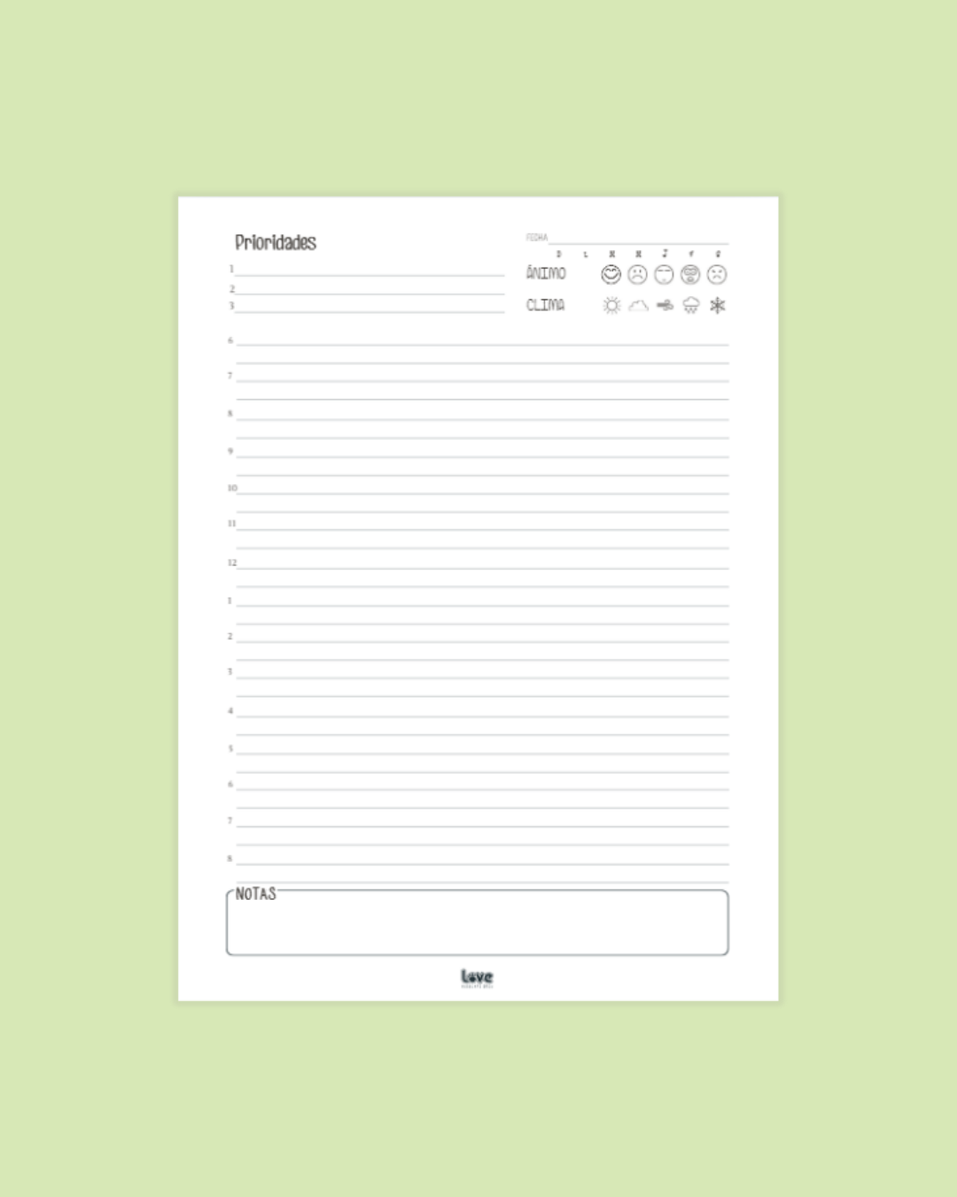 Agenda Diaria PetLover