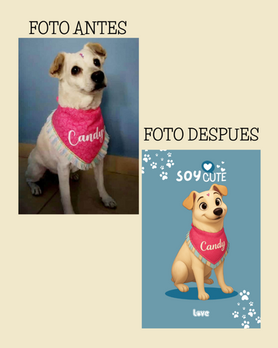 Control Veterinario Personalizado con Caricatura