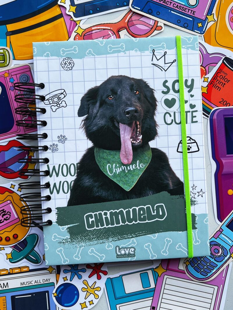 Cuaderno con Edición de Foto en Plantilla